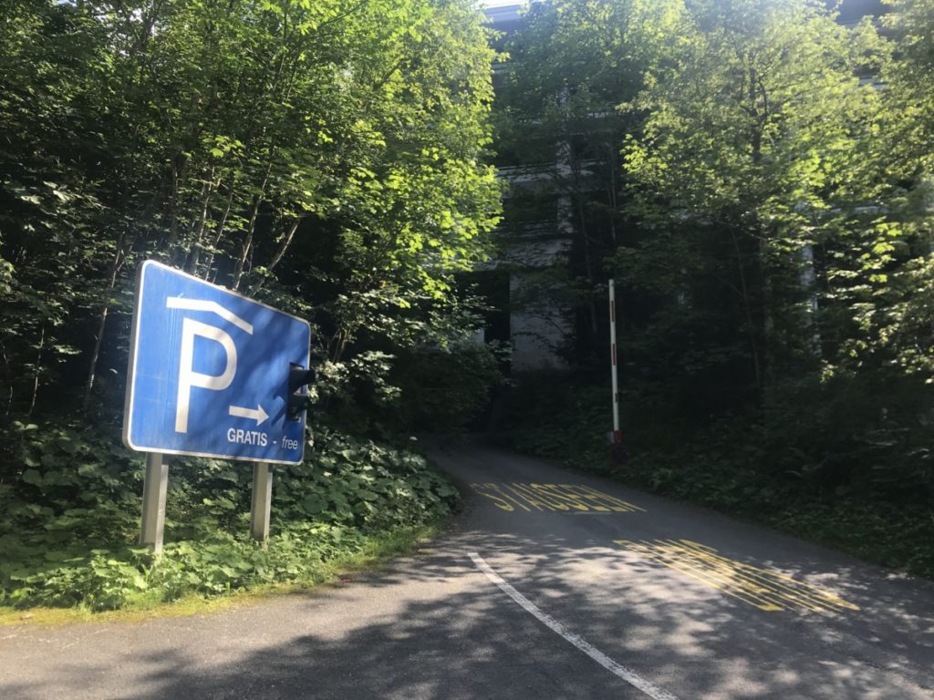 Kaprun Stausee Parkplatz - die kostenlose Parkgarage in Kaprun